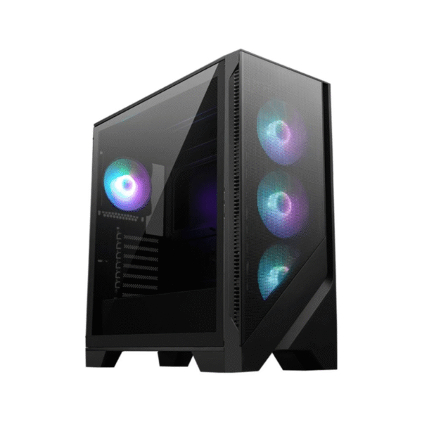 MSI MAG FORGE 320R AIRFLOW TEMPERLİ CAM 4X120MM ARGB FAN ATX GAMING KASA - Görsel 2