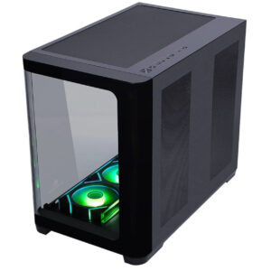 GameBooster GB-G2851BB Sea View USB 3.0, ATX 7 x ARGB Fanlı Siyah Kasa (PSU Yok)