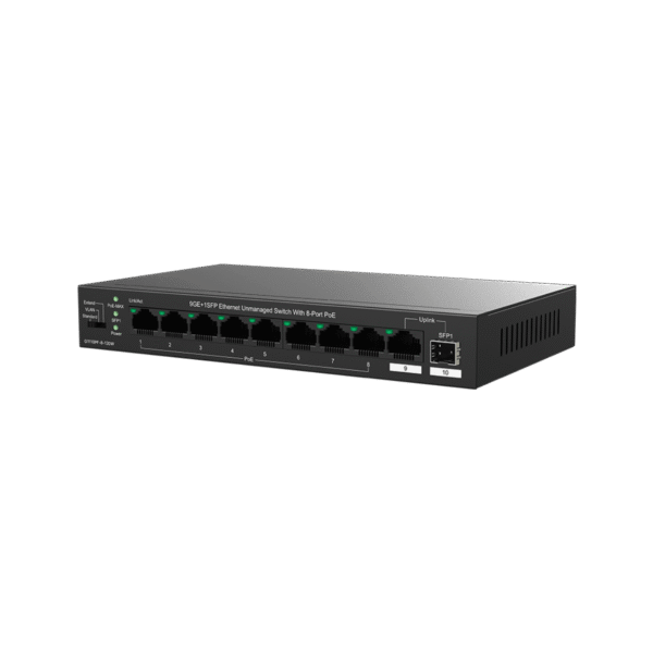 IP-COM G1110PF-8-120W 8GE PoE Port (120W), 1xSFP + 1x GE Uplink Switch - Görsel 3