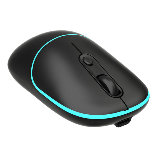 LENOVO LECOO WS210 SİYAH BLUETOOTH & 2.4G WİFİ WİRELESS CHARGİNG  MOUSE - Görsel 7