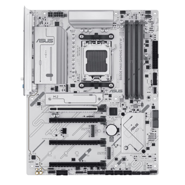 ASUS B650E MAX GAMING WIFI W AM5 DDR5 8000 HDMI DP M2 USB3.2 AURA ATX - Görsel 4