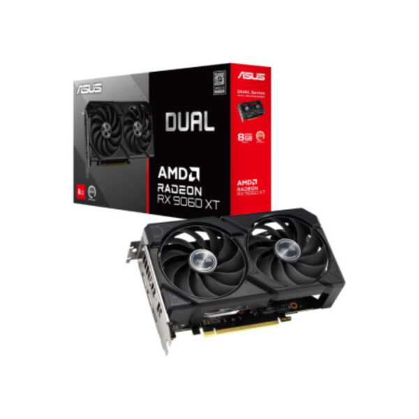 8 GB ASUS DUAL-RX9060XT-8G RX9060XT GDDR6 128bit OC 1xHDMI 2xDP EKRAN KARTI - Görsel 3