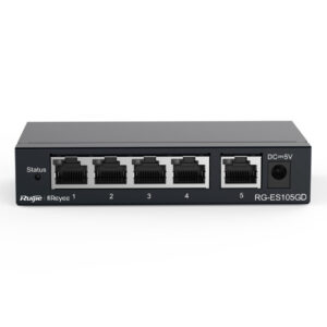 RUIJIE REYEE RG-ES105GD 5GE PORT Metal  Yönetilemez Switch