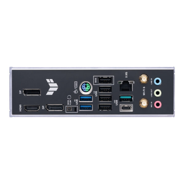 ASUS TUF GAMING B650M-E WIFI AM5 DDR5 6400 2xDP HDMI AX WiFi+BT AURA RGB mATX - Görsel 3